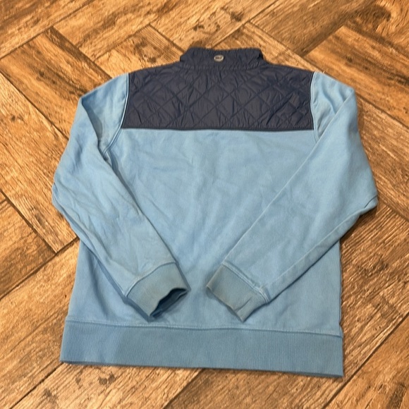 Vineyard Vines Performance Snap Placket Shep Shirt blue medium youth 12-14 - Picture 5 of 5